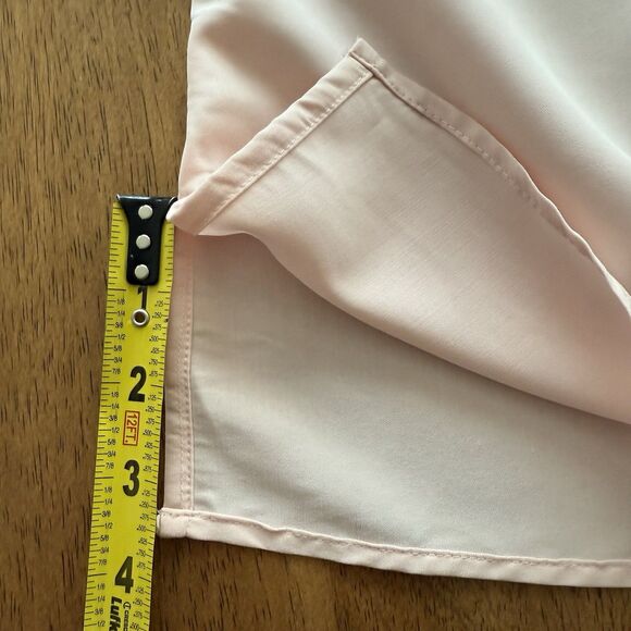 Vintage Shaver Lake Blouse Womens Size Medium Light Pink 80’s Style Button‎ Down - Picture 5 of 7